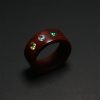 Rosewood ring/his & her ring